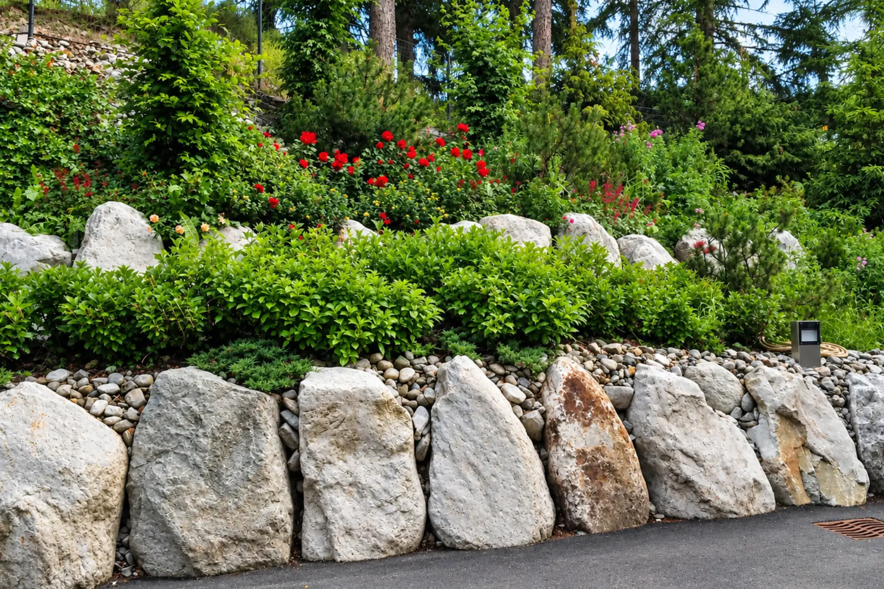 Entretien des jardins et espaces verts à Crans-Montana